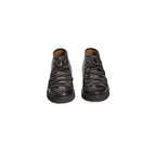 Herrenstiefel aus schwarzem Kalbsleder