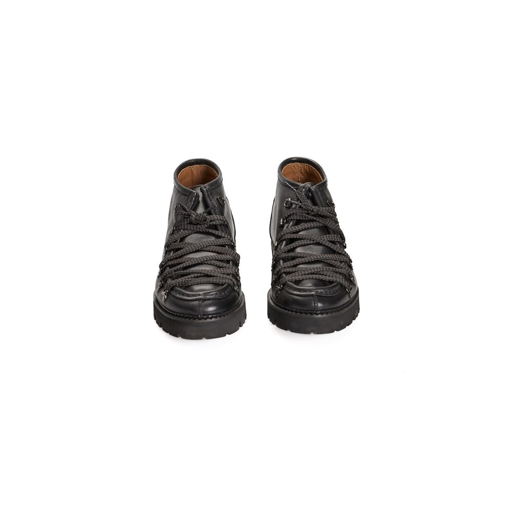Herrenstiefel aus schwarzem Kalbsleder
