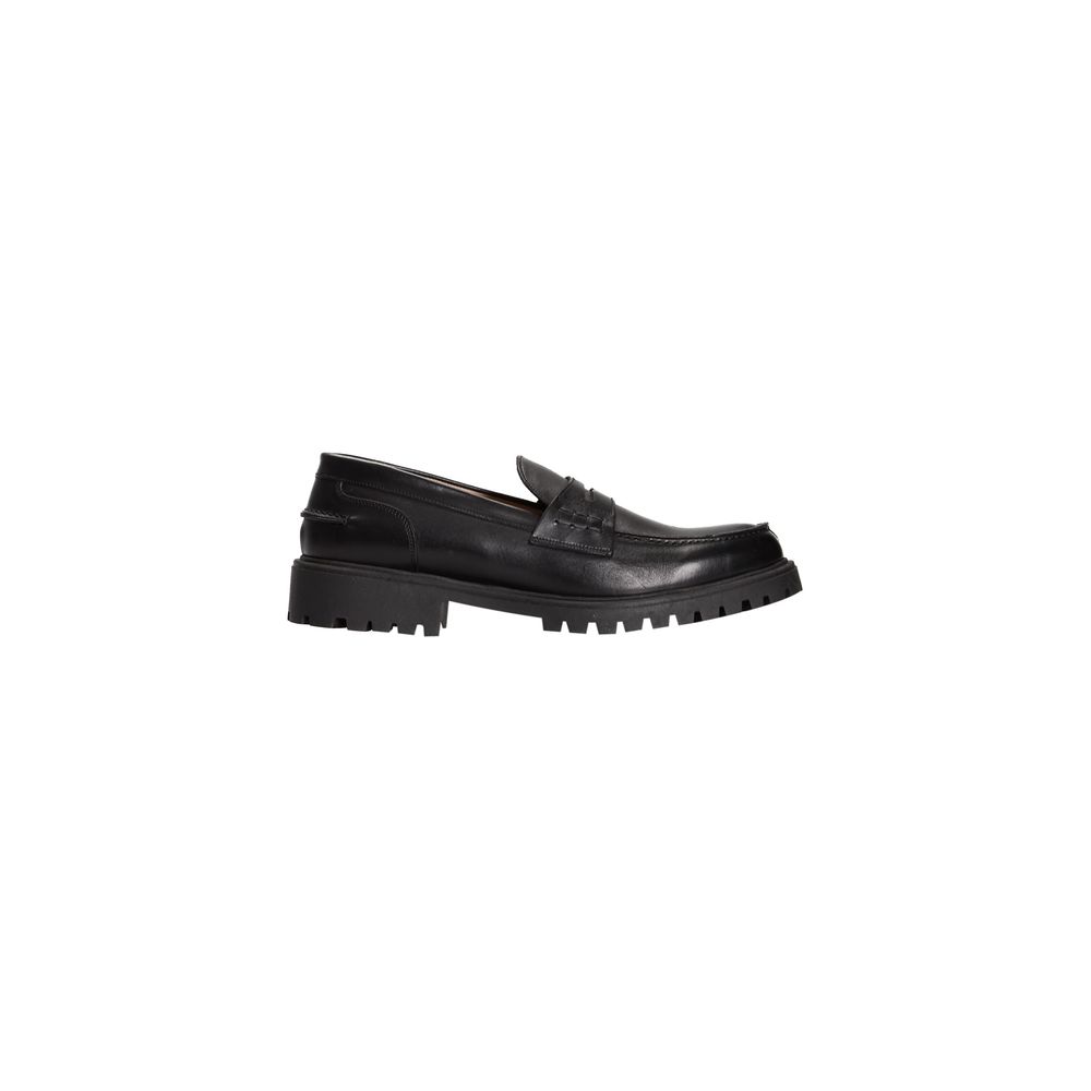 Black Calfskin Men's Loafer
