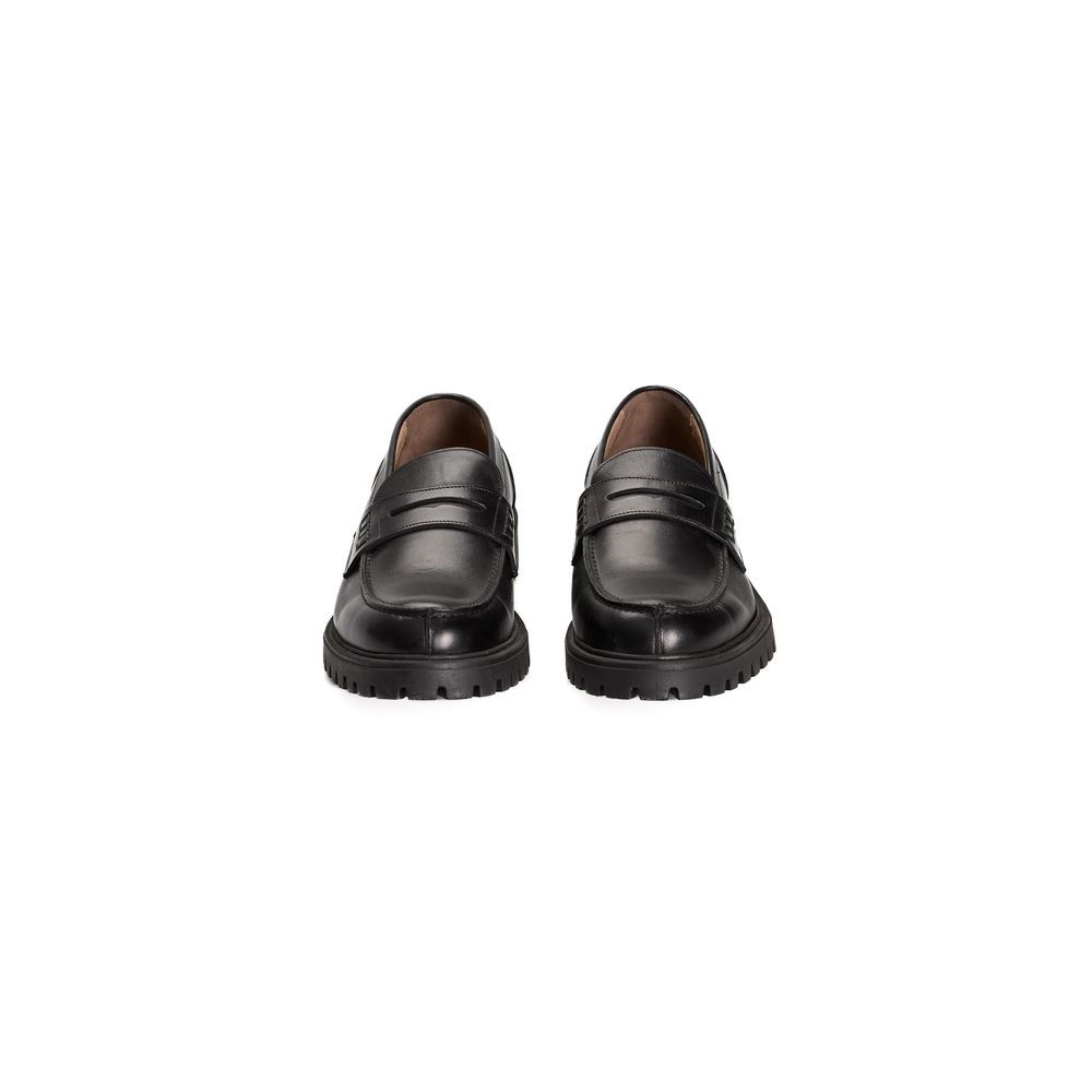 Black Calfskin Men's Loafer