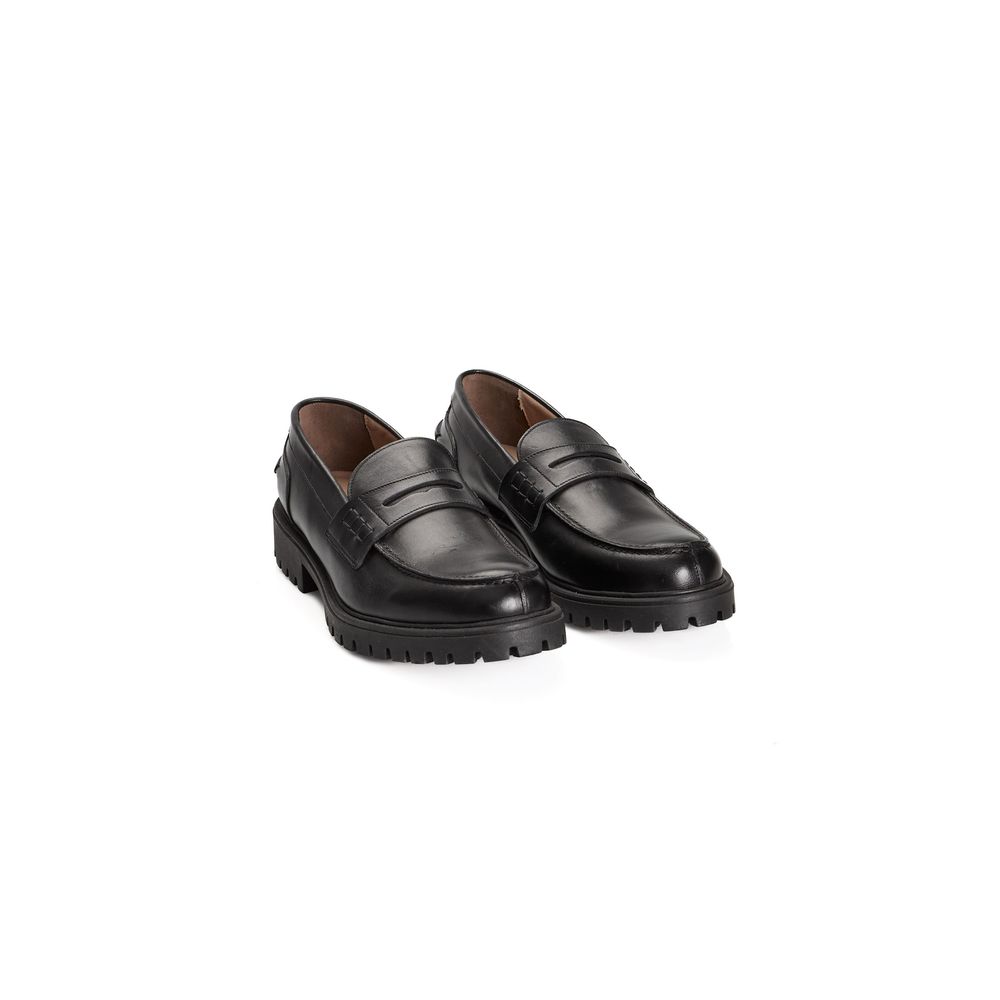 Black Calfskin Men's Loafer