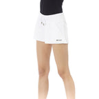 Pantaloncini Felpa Donna Cotone Bianco