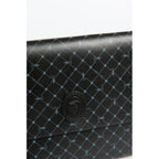 Black Polyester Men Clutch