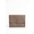 Herren-Clutch aus braunem Polyester