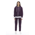Purple Cotton Women Sweater