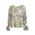 Green Polyester Women's Shirt