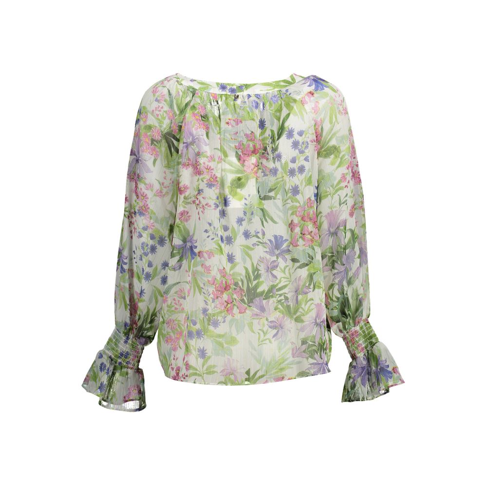 Green Polyester Women's Shirt