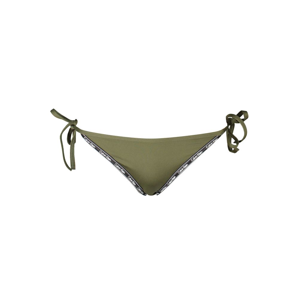 Grüner Polyester Damen Bikinihose