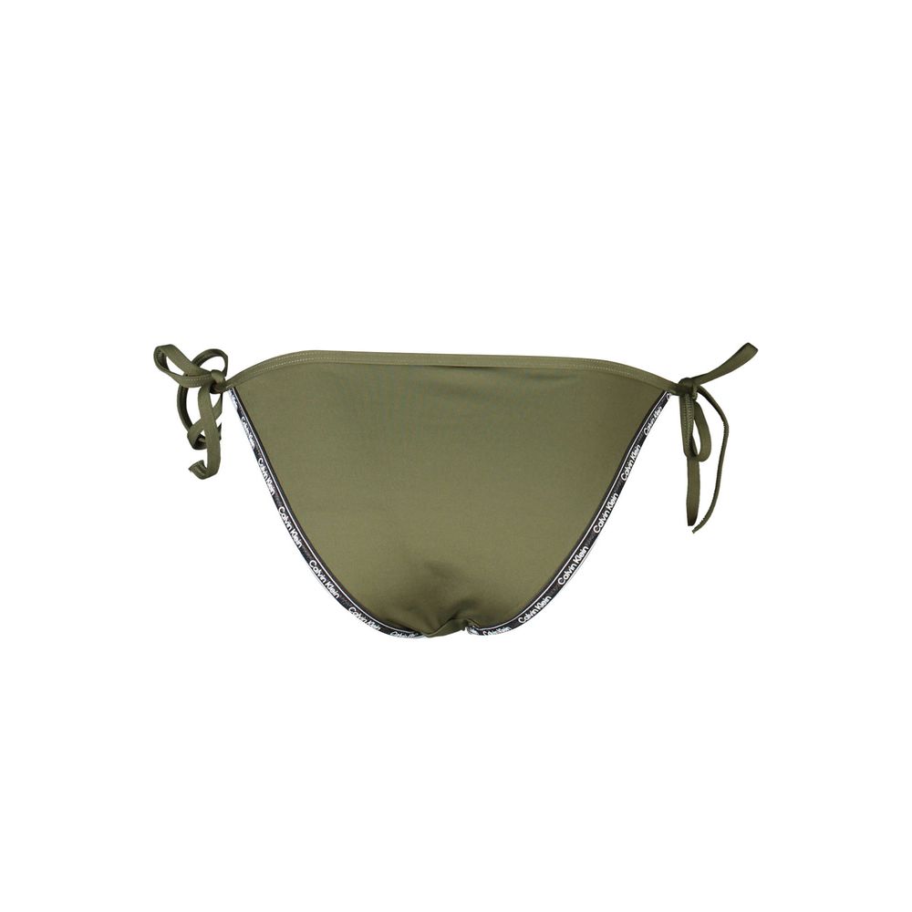 Grüner Polyester Damen Bikinihose