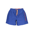 Badeshorts für Herren aus blauem Polyester