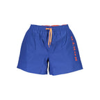 Badeshorts für Herren aus blauem Polyester