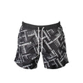 Schwarze Polyester Herren Badehose