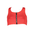Roter Polyamid-Badeanzug für Damen