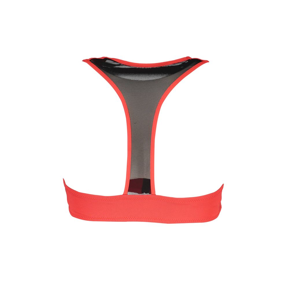 Roter Polyamid-Badeanzug für Damen