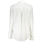 Bianco Viscosa Women Shirt
