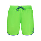 Norway 1963 Verde Poliammide Uomo Swim Boxer