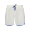 Weiß Polyamid Herren Badehose