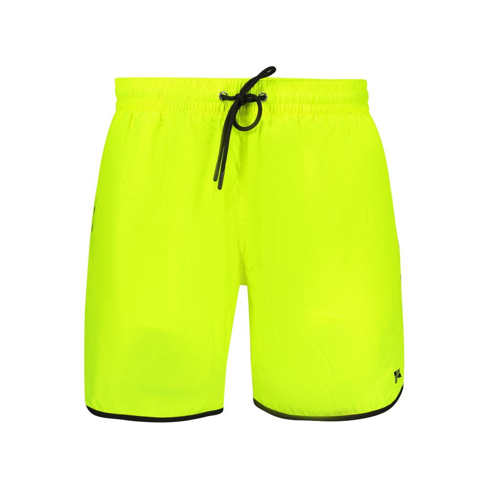 Gelb Polyamid Herren Schwimmboxer