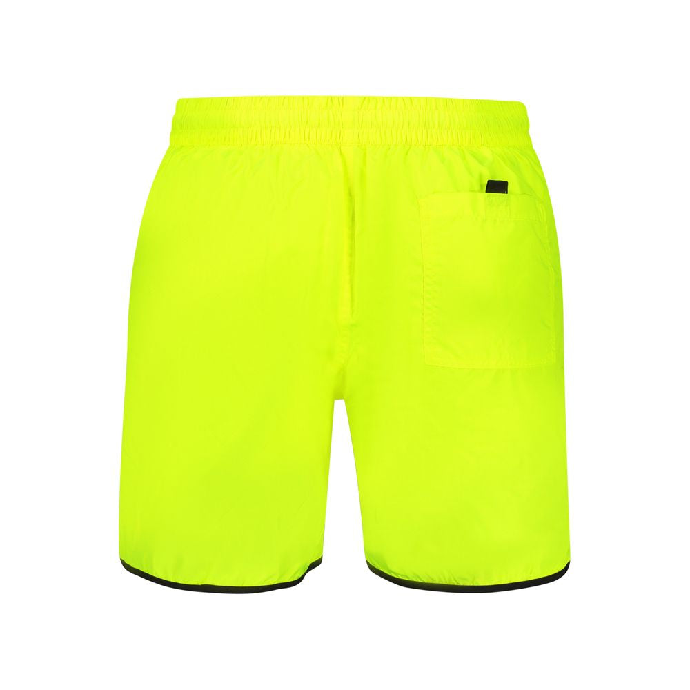 Gelb Polyamid Herren Schwimmboxer
