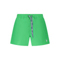 Grüne Nylon-Badeshorts für Herren