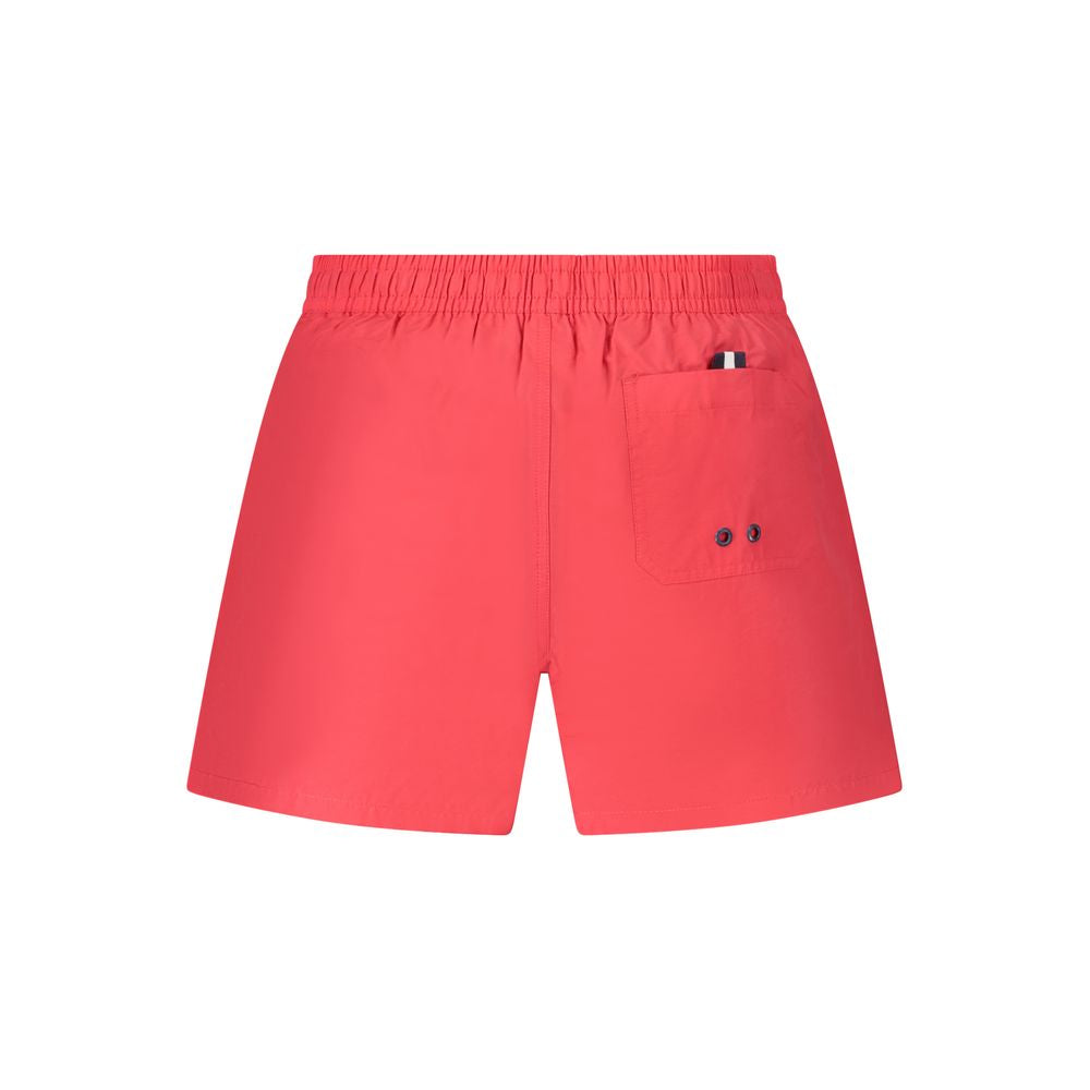 Rote Nylon-Badehose für Herren