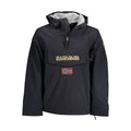 Herrenjacke aus schwarzem Polyamid
