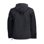 Herrenjacke aus schwarzem Polyamid