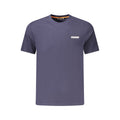 T-shirt da uomo in cotone blu