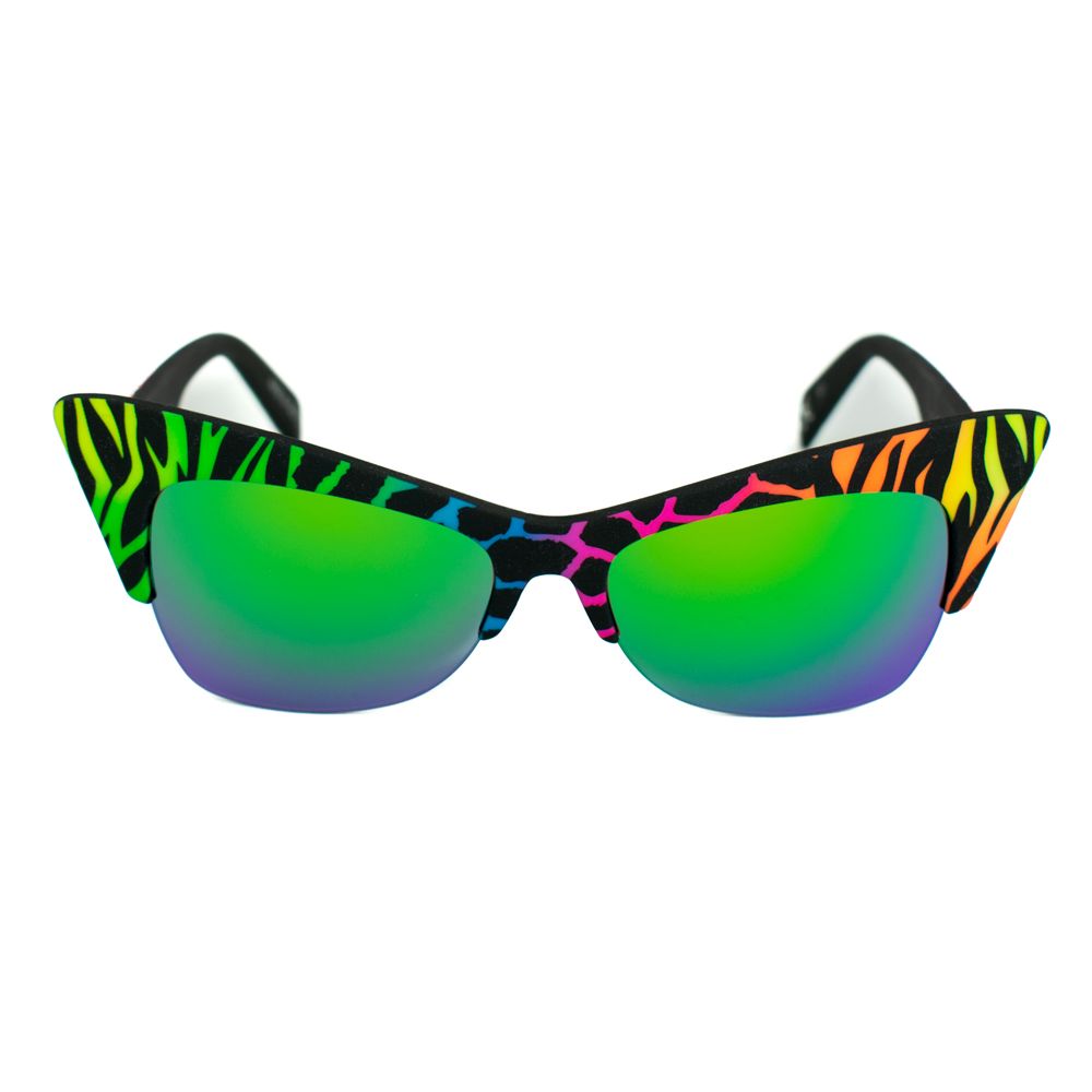 Mehrfarbige Azetat-Sonnenbrille