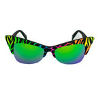 Mehrfarbige Azetat-Sonnenbrille