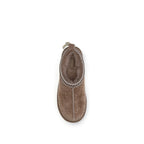 Braune Ledermules