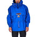 Blaue Herrenjacke aus Polyester