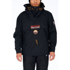 Schwarze Polyester-Herrenjacke