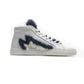 Weiße Damen-Ledersneaker