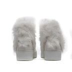 White Cotton Women Sneaker