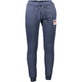 Blue Cotton Men's Trousers