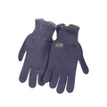 Herrenhandschuhe aus Marineblau Wolle