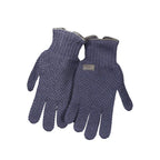 Herrenhandschuhe aus Marineblau Wolle