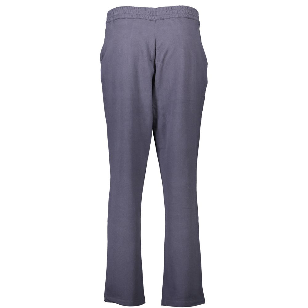 Blaue Baumwollhose für Damen