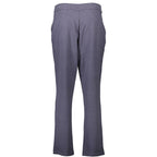 Blaue Baumwollhose für Damen