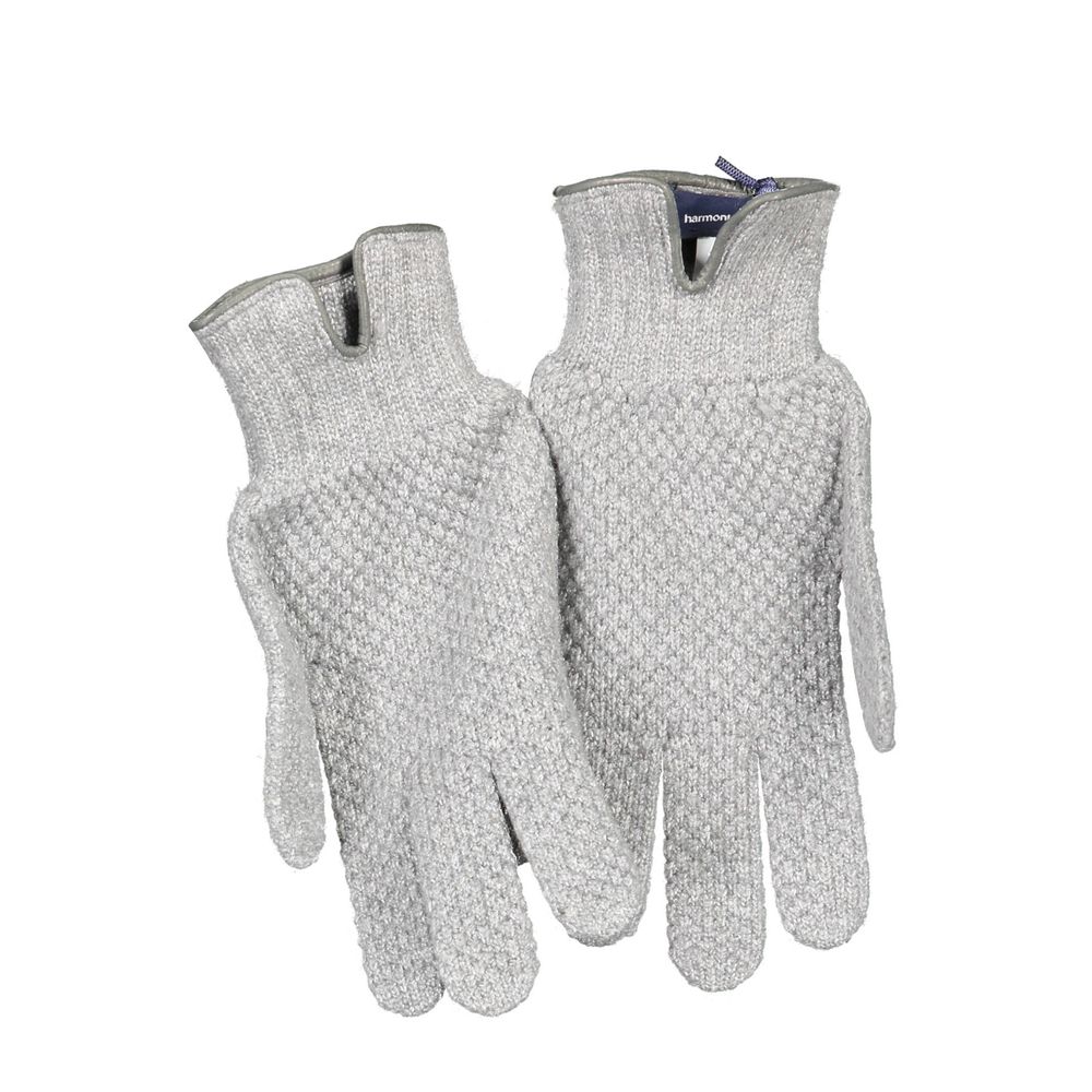 Grey Wool Men's Glove