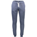 Blue Cotton Men's Trouser