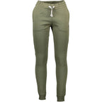 Green Cotton Men's Trouser