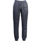 Blaue Herren-Jogginghose aus Baumwolle