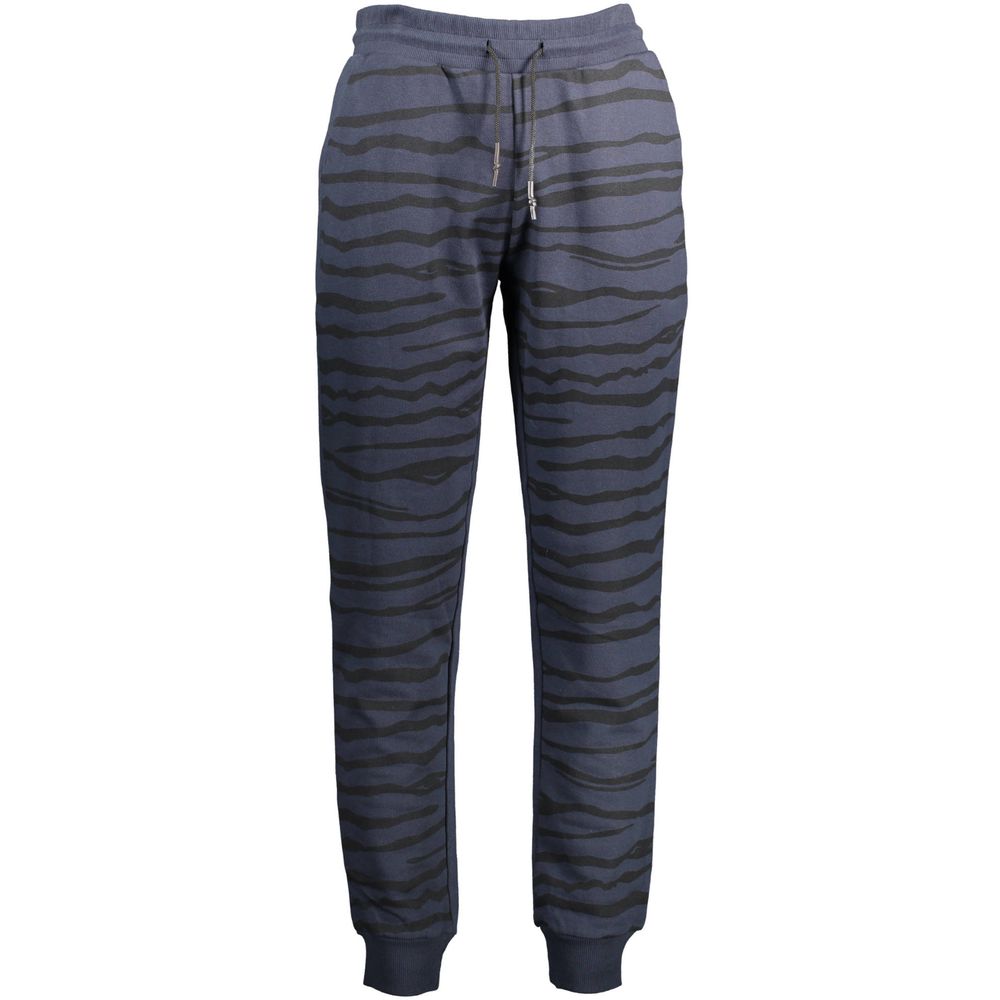Blaue Herren-Jogginghose aus Baumwolle