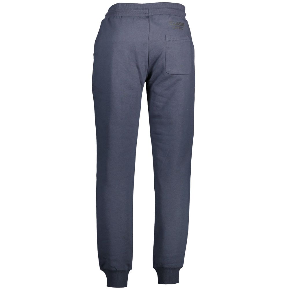 Blaue Herren-Jogginghose aus Baumwolle
