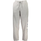 Grigio Cotton Men Sports Trouser