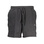 Herren-Sweatpants aus schwarzer Baumwolle