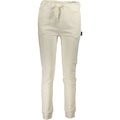 Weiße Damen-Sweatpants aus Baumwolle