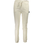 Weiße Damen-Sweatpants aus Baumwolle